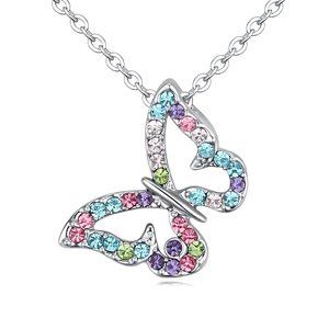 Crystal Butterfly Necklace